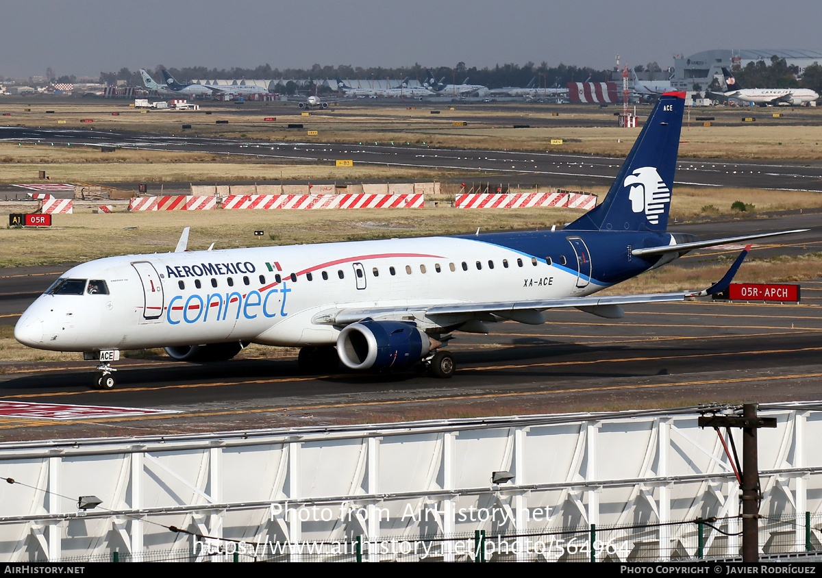 Aircraft Photo of XA-ACE | Embraer 190LR (ERJ-190-100LR) | AeroMéxico ...