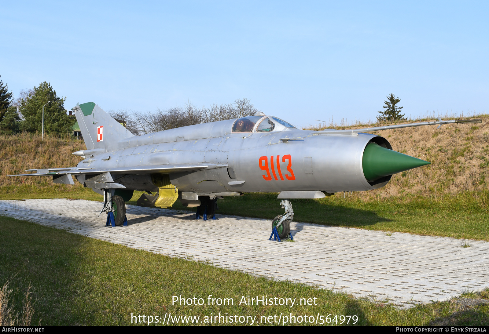 Aircraft Photo of 9113 | Mikoyan-Gurevich MiG-21MF | Poland - Air Force | AirHistory.net #564979