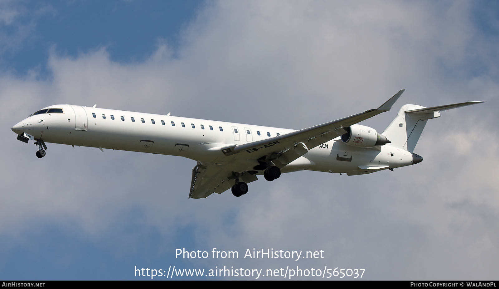 Aircraft Photo of ES-ACN | Bombardier CRJ-900LR (CL-600-2D24) | AirHistory.net #565037