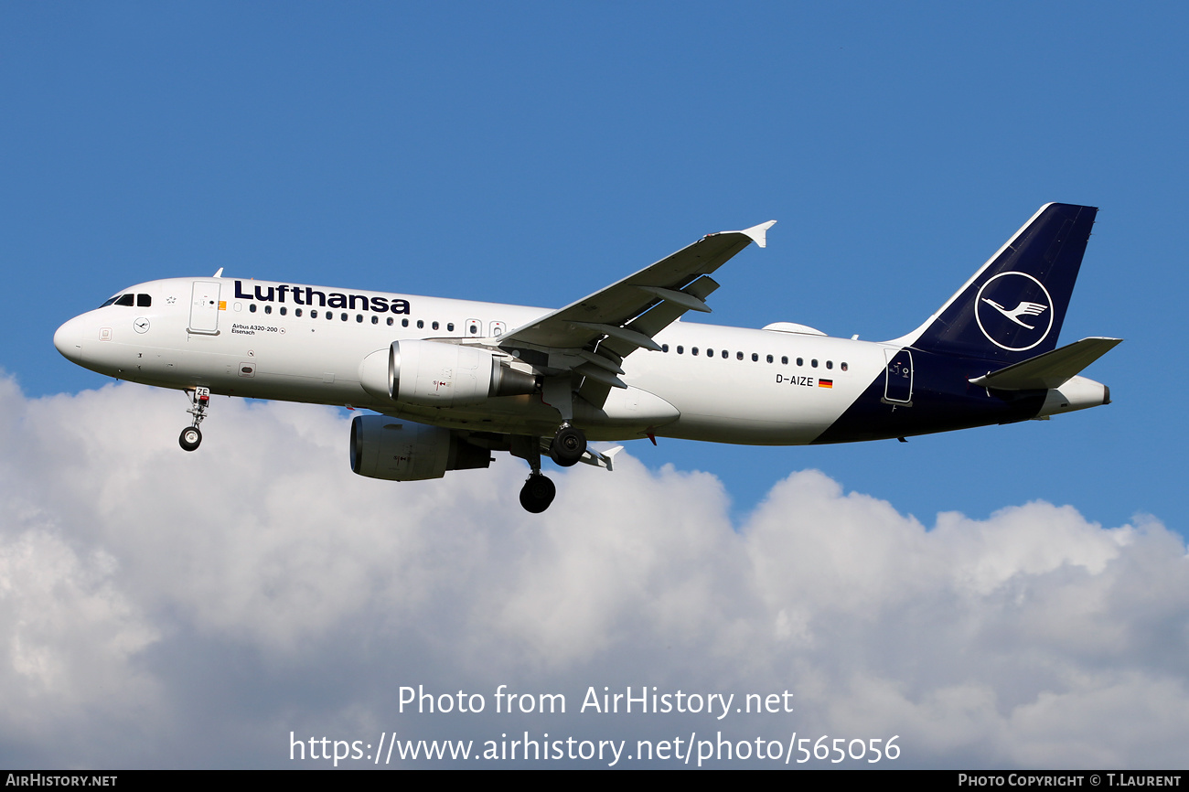 Aircraft Photo of D-AIZE | Airbus A320-214 | Lufthansa | AirHistory.net #565056