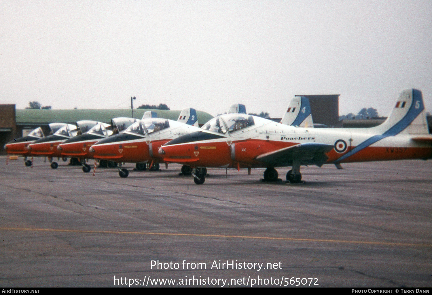 Aircraft Photo of XW357 | BAC 84 Jet Provost T5 | UK - Air Force | AirHistory.net #565072