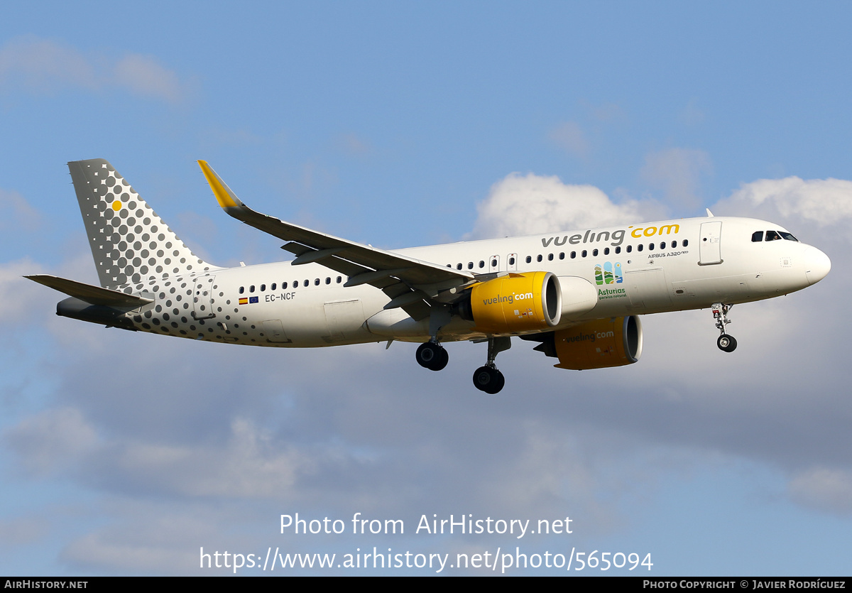 Aircraft Photo of EC-NCF | Airbus A320-271N | Vueling Airlines | AirHistory.net #565094