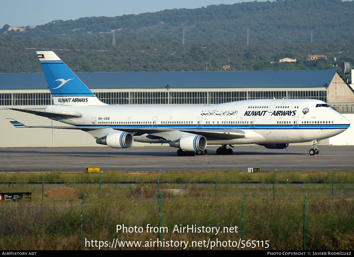 Aircraft Photo of 9K-ADE | Boeing 747-469M | Kuwait Airways | AirHistory.net #565115