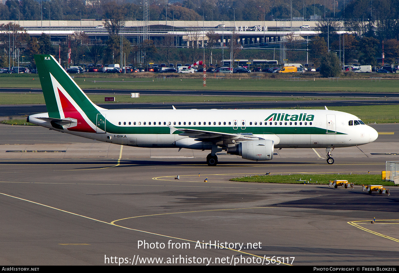 Aircraft Photo of I-BIKA | Airbus A320-214 | Alitalia | AirHistory.net #565117