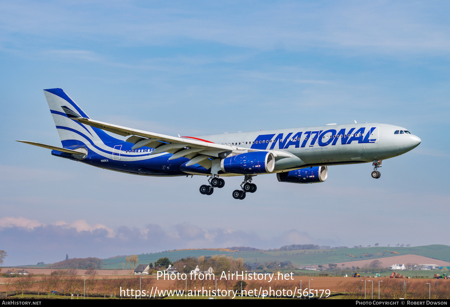 Aircraft Photo of N819CA | Airbus A330-243 | National Airlines | AirHistory.net #565179