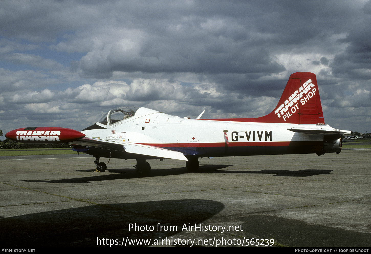 Aircraft Photo of G-VIVM | BAC 84 Jet Provost T5A | AirHistory.net #565239