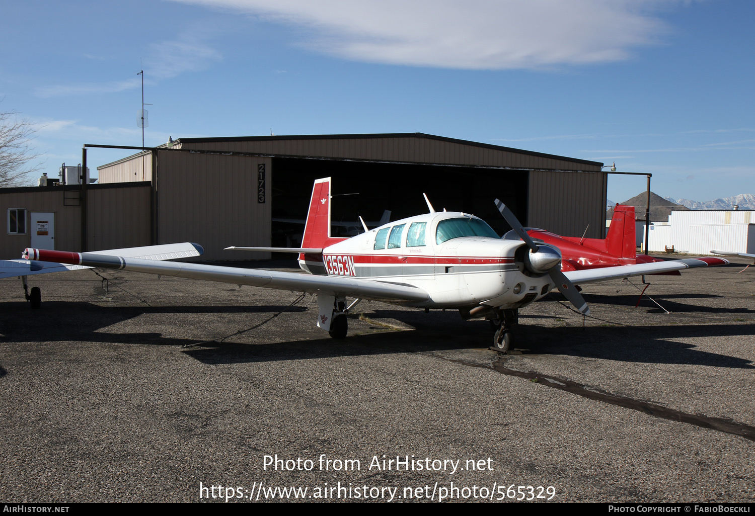 Aircraft Photo of N3563N | Mooney M-20F Executive 21 | AirHistory.net #565329