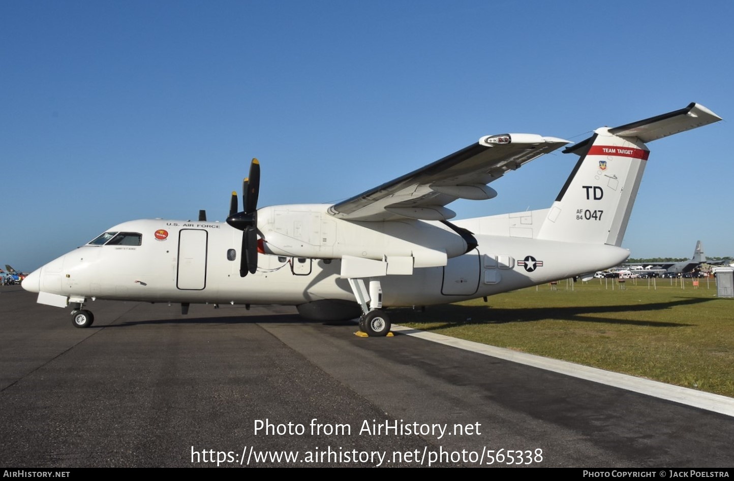 Aircraft Photo of 84-0047 / 84047 | De Havilland Canada E-9A Dash 8 | USA - Air Force | AirHistory.net #565338