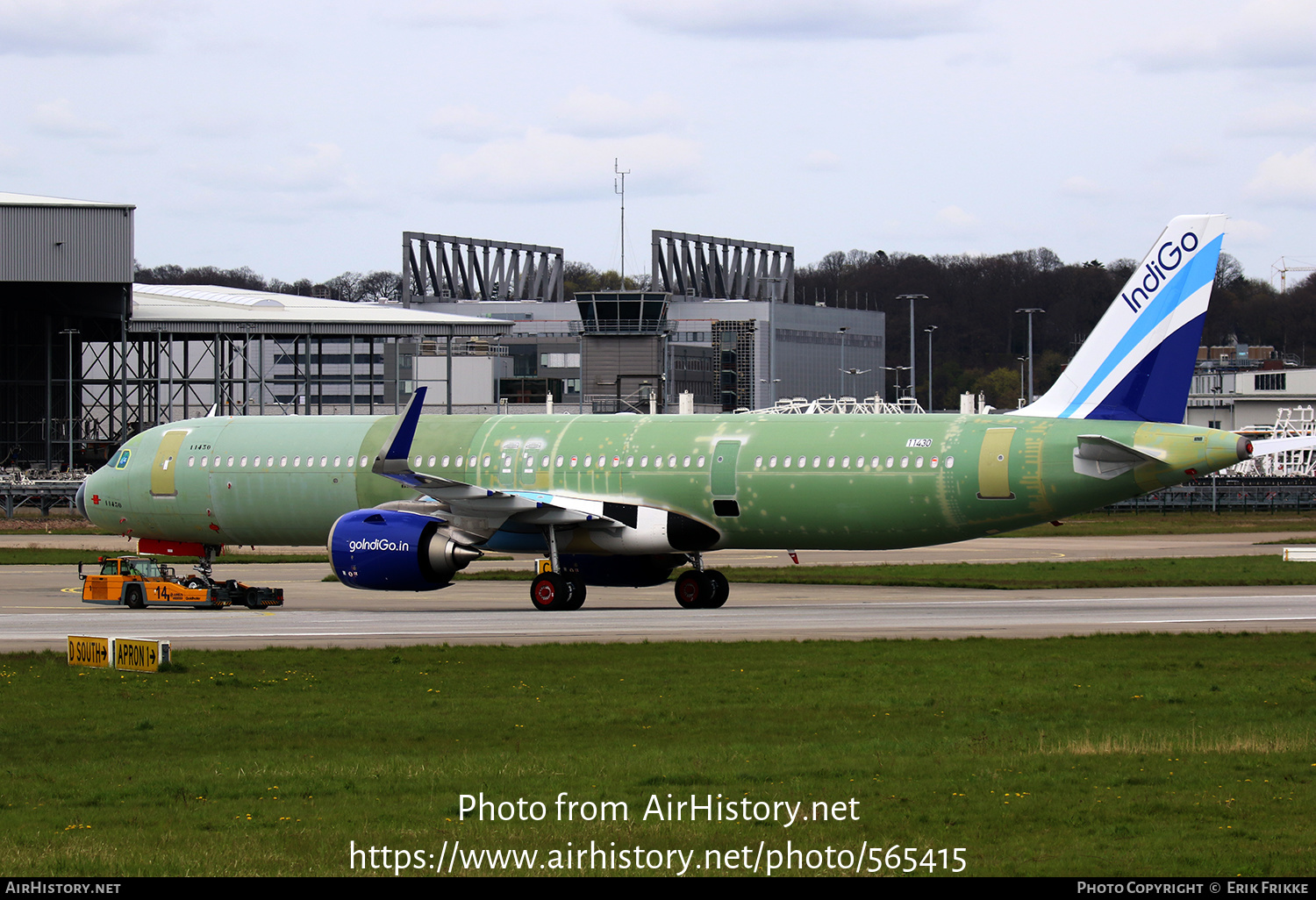 Aircraft Photo of D-AVZC | Airbus A321-251NX | IndiGo | AirHistory.net #565415