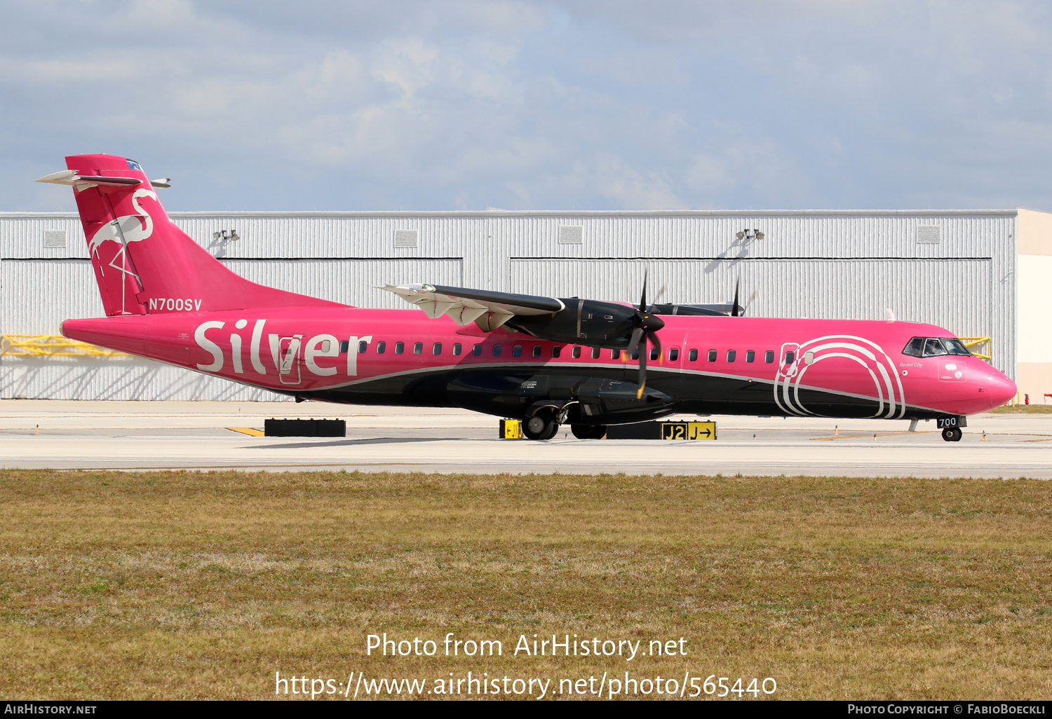 Aircraft Photo of N700SV | ATR ATR-72-600 (ATR-72-212A) | Silver Airways | AirHistory.net #565440