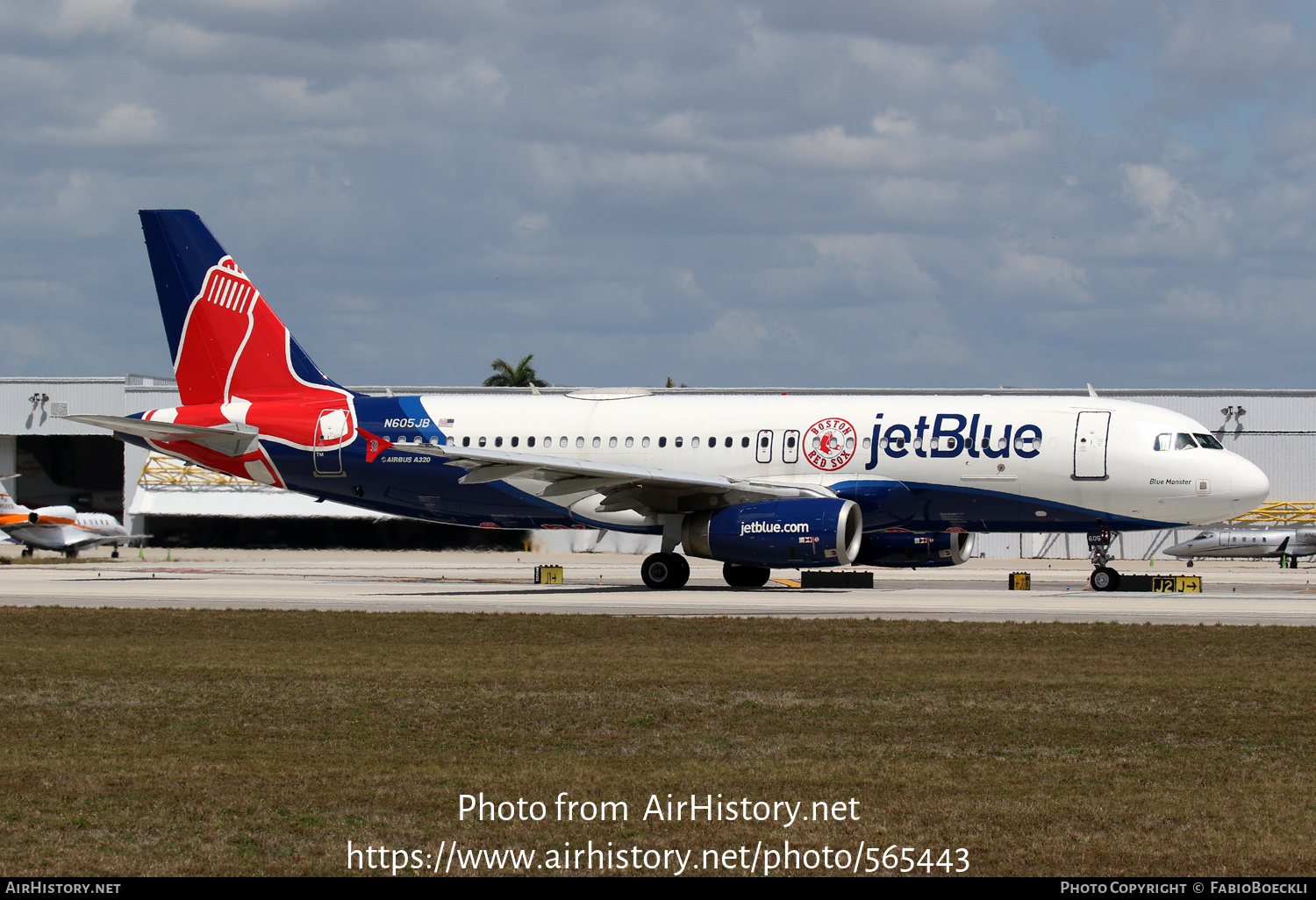 Aircraft Photo of N605JB | Airbus A320-232 | JetBlue Airways | AirHistory.net #565443