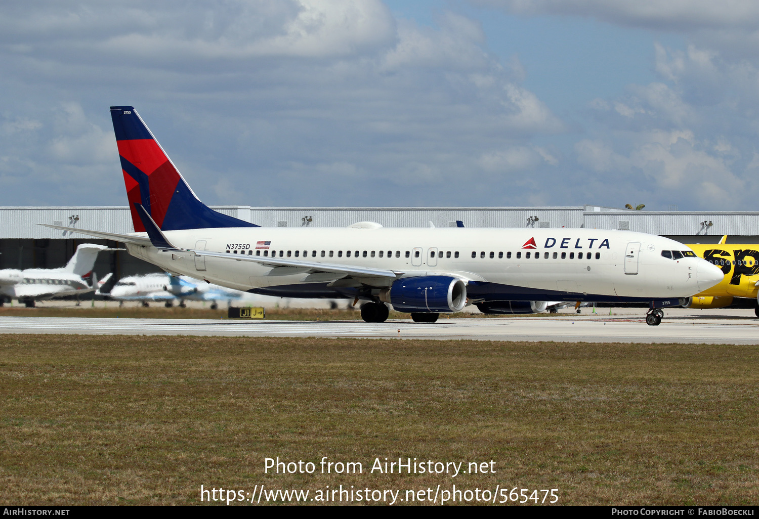 Aircraft Photo of N3755D | Boeing 737-832 | Delta Air Lines | AirHistory.net #565475