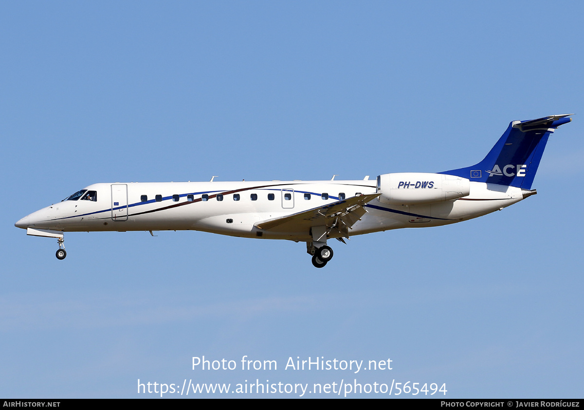 Aircraft Photo of PH-DWS | Embraer ERJ-135LR (EMB-135LR) | ACE - Air Charters Europe | AirHistory.net #565494