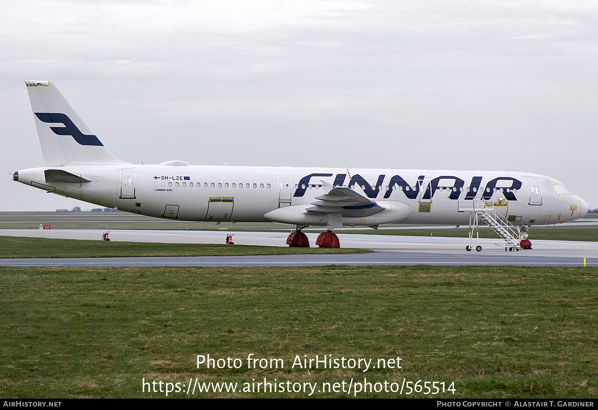 Aircraft Photo of OH-LZE | Airbus A321-211 | Finnair | AirHistory.net #565514