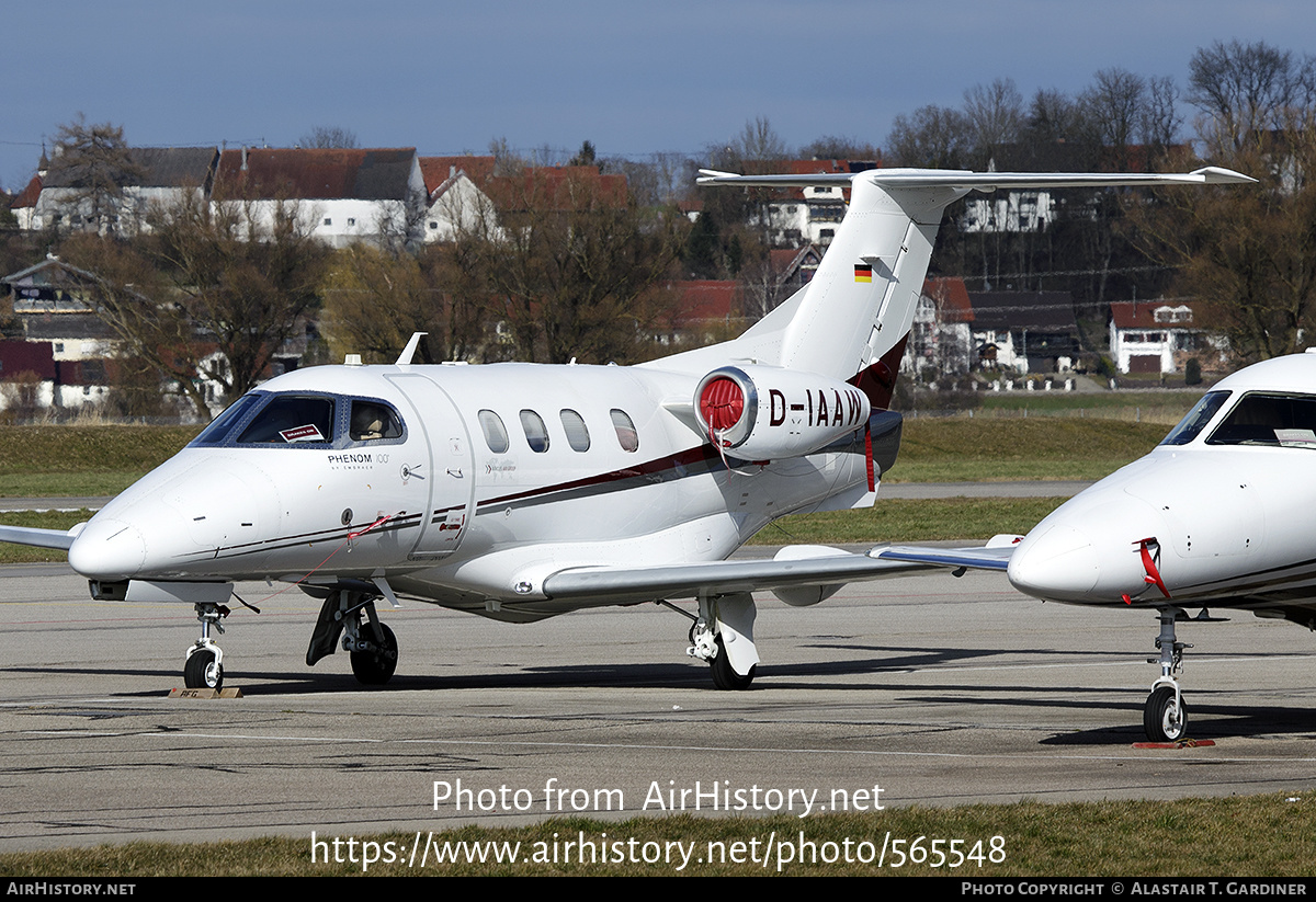 Aircraft Photo of D-IAAW | Embraer EMB-500 Phenom 100 | Arcus Air | AirHistory.net #565548