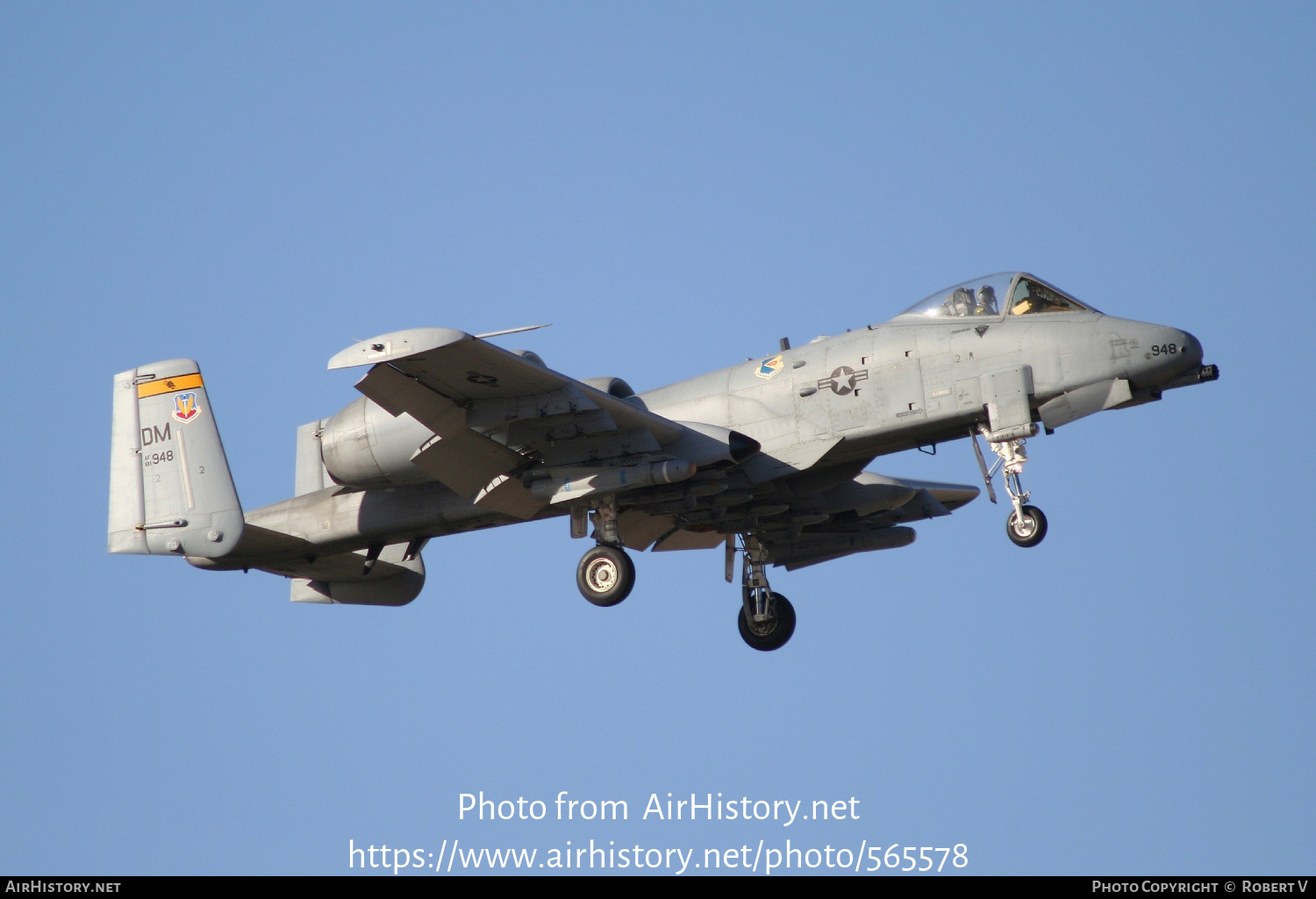 Aircraft Photo of 81-0948 / AF81-948 | Fairchild A-10C Thunderbolt II | USA - Air Force | AirHistory.net #565578