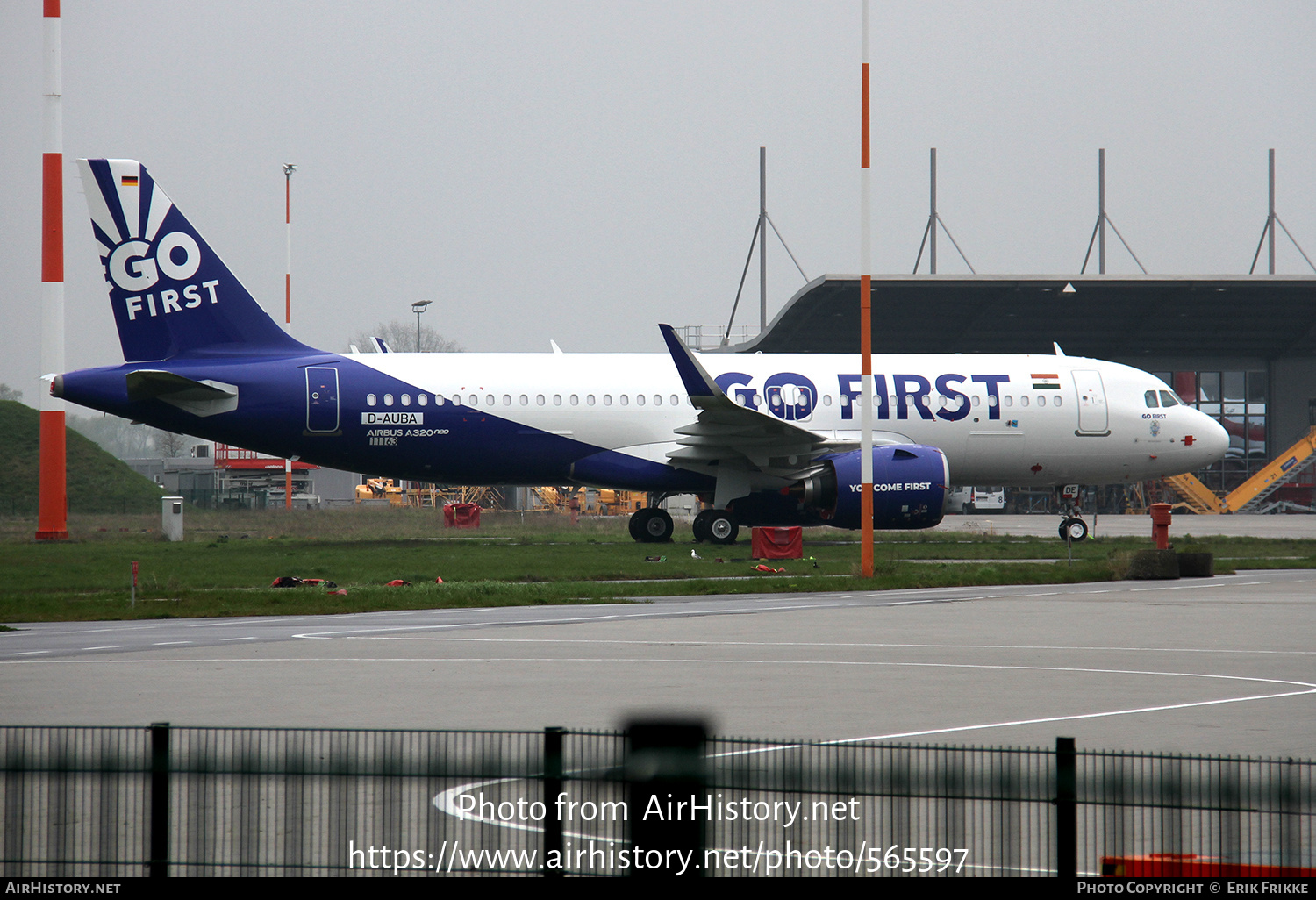 Aircraft Photo of D-AUBA | Airbus A320-271N | Go First | AirHistory.net #565597