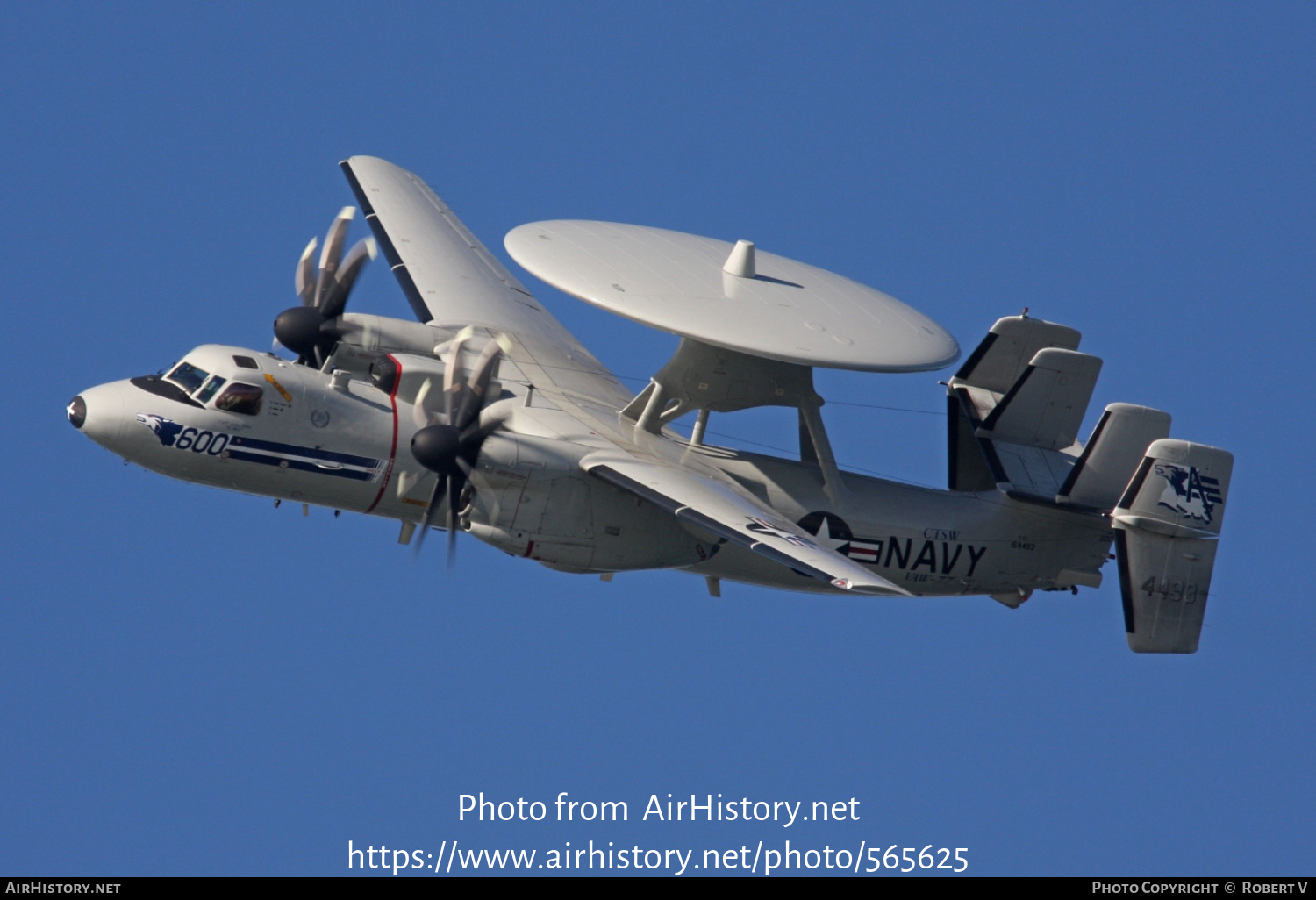Aircraft Photo of 164493 | Grumman E-2C Hawkeye 2000 | USA - Navy | AirHistory.net #565625