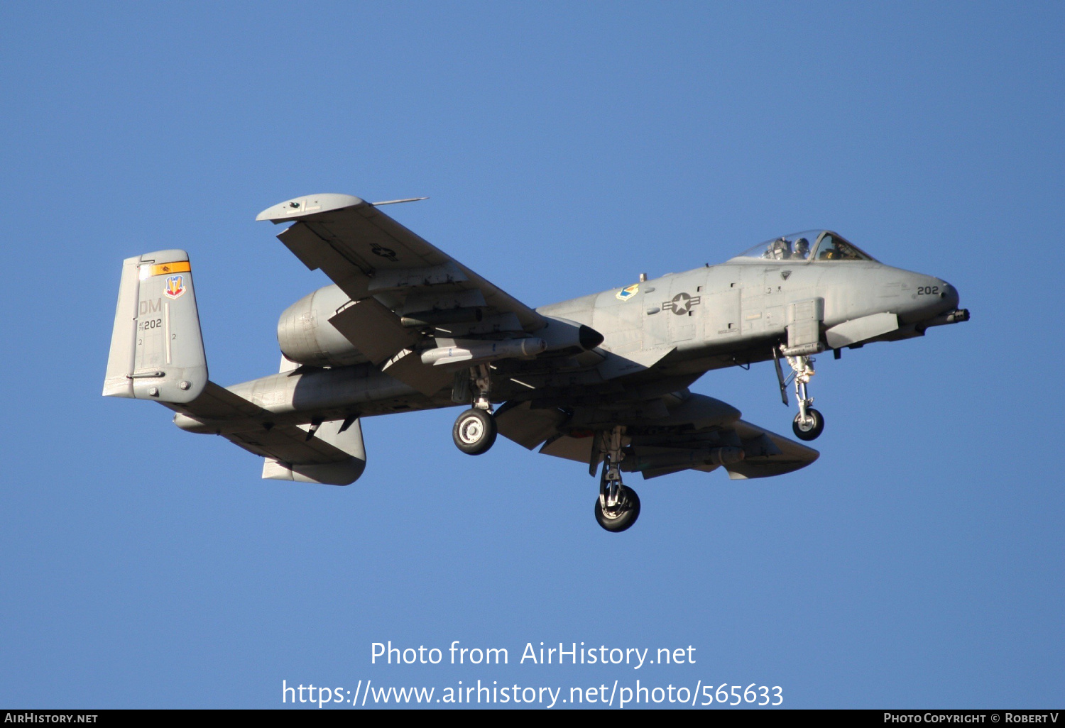 Aircraft Photo of 79-0202 / AF79-202 | Fairchild A-10C Thunderbolt II | USA - Air Force | AirHistory.net #565633