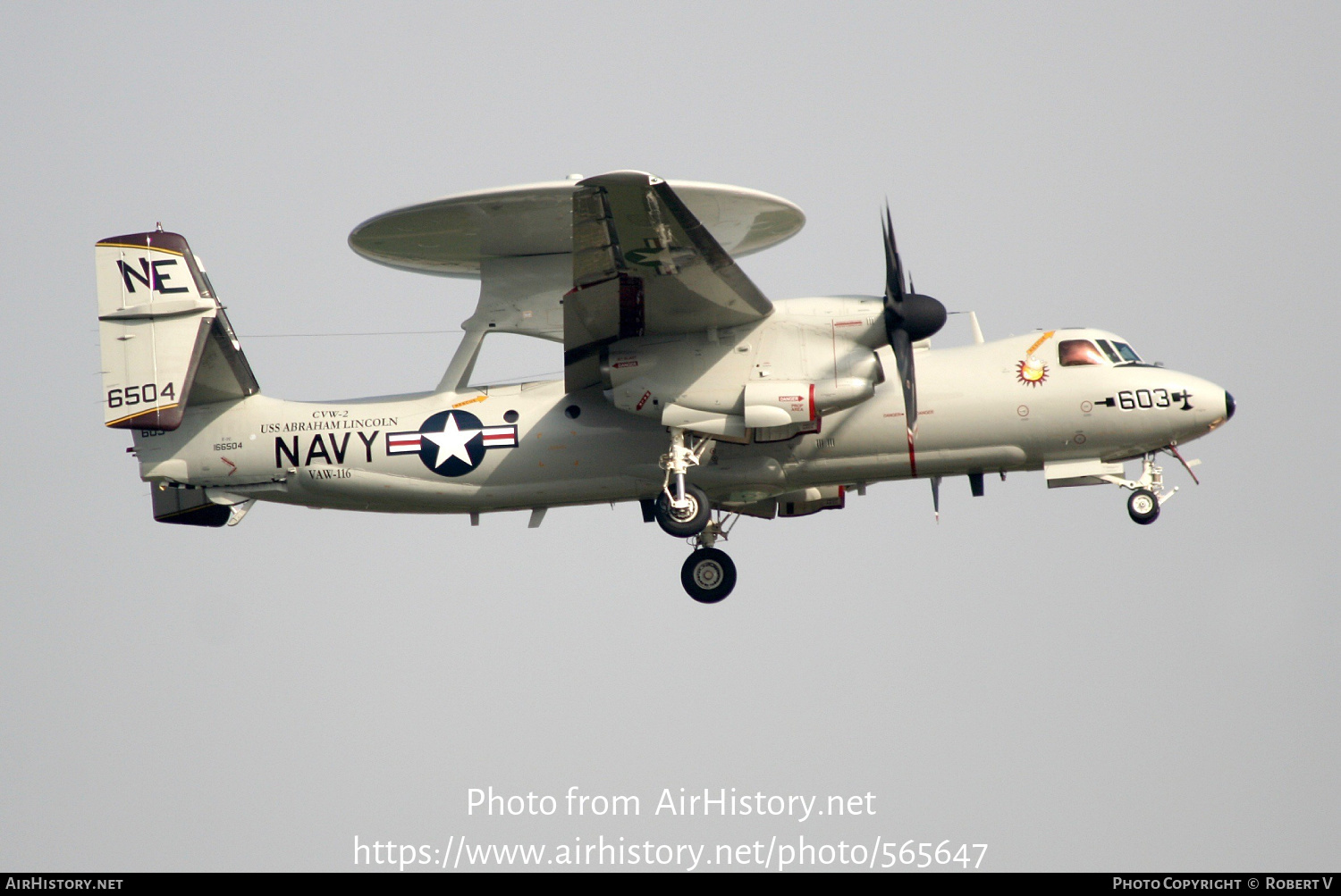 Aircraft Photo of 166504 | Grumman E-2C Hawkeye 2000 | USA - Navy | AirHistory.net #565647