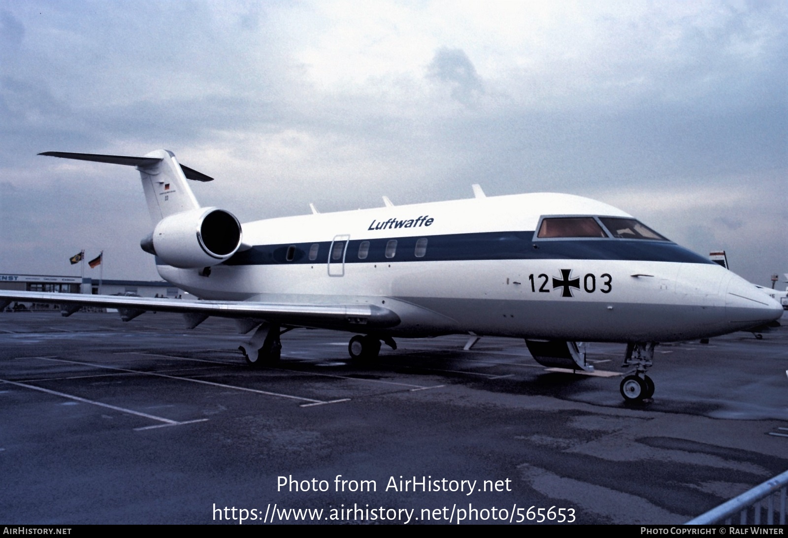 Aircraft Photo of 1203 | Canadair Challenger 601-1A (CL-600-2A12 ...