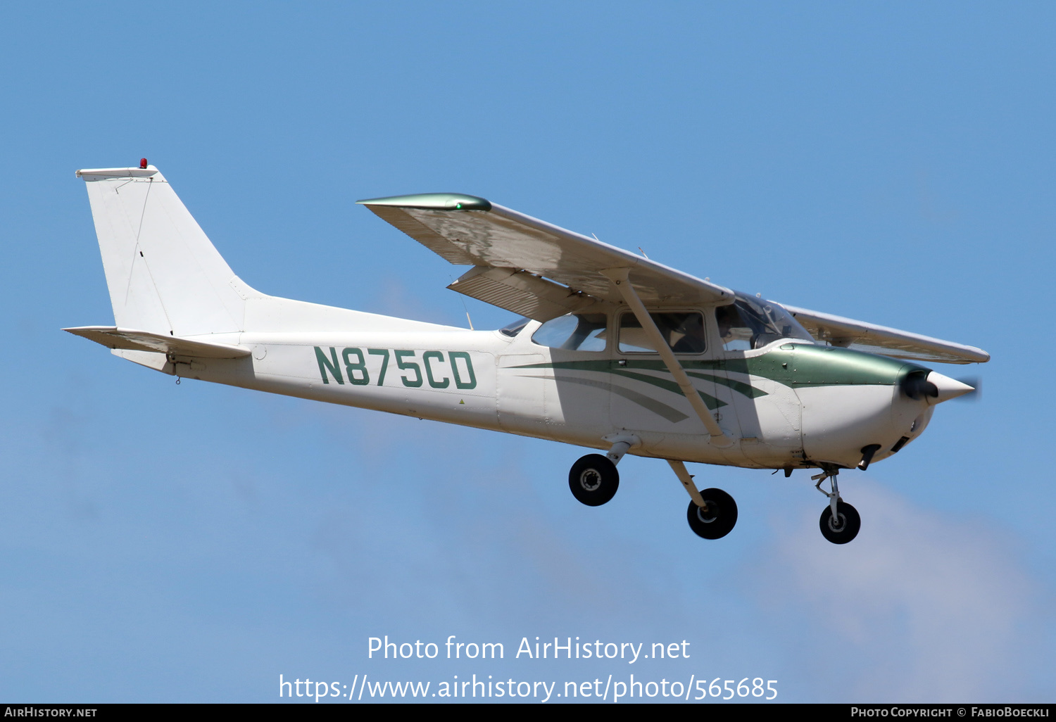 Aircraft Photo of N875CD | Cessna 172M Skyhawk | AirHistory.net #565685