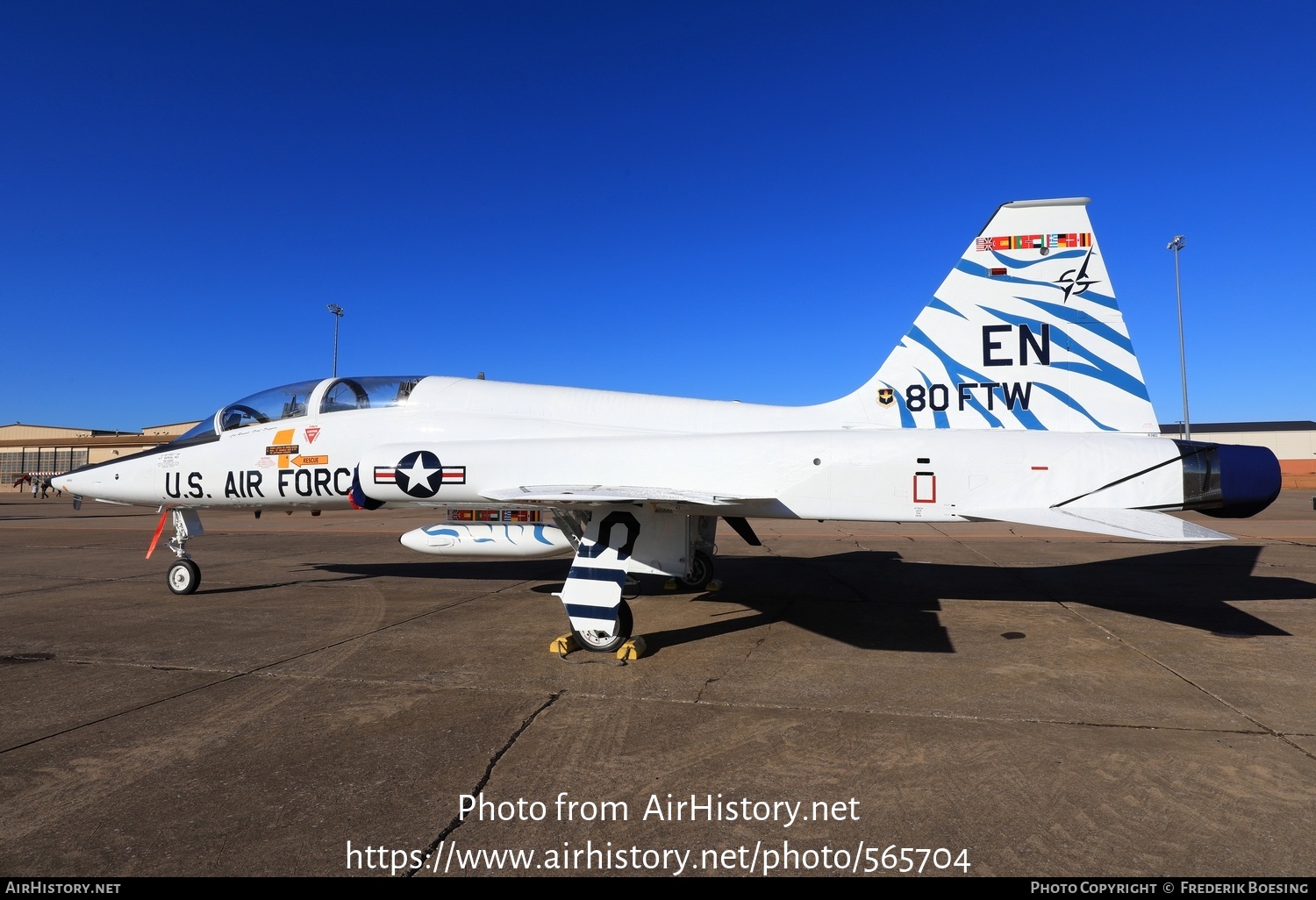 Aircraft Photo of 66-8380 | Northrop T-38C Talon | USA - Air Force | AirHistory.net #565704