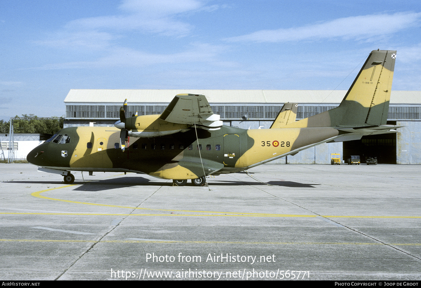 Aircraft Photo of T19B-10 | CASA/IPTN CN235M-100 | Spain - Air Force | AirHistory.net #565771