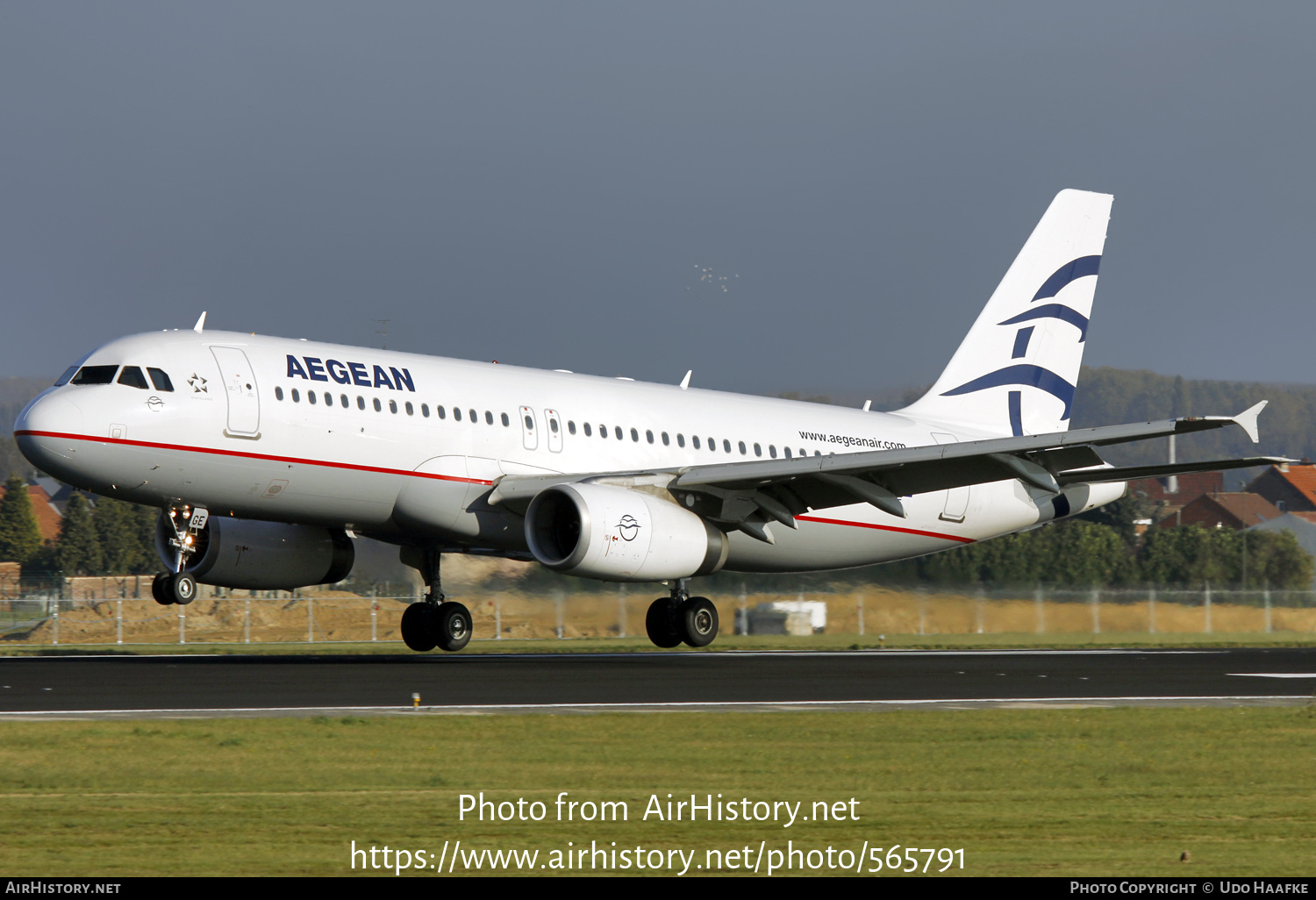 Aircraft Photo of SX-DGE | Airbus A320-232 | Aegean Airlines | AirHistory.net #565791