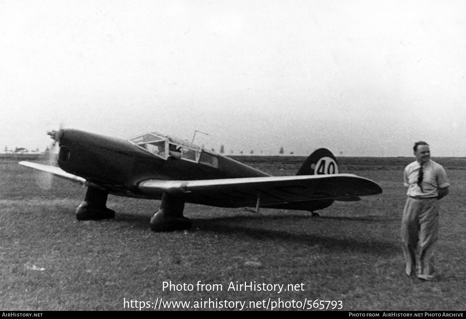 Aircraft Photo of VH-UVG | Percival K.1 Vega Gull I | AirHistory.net #565793