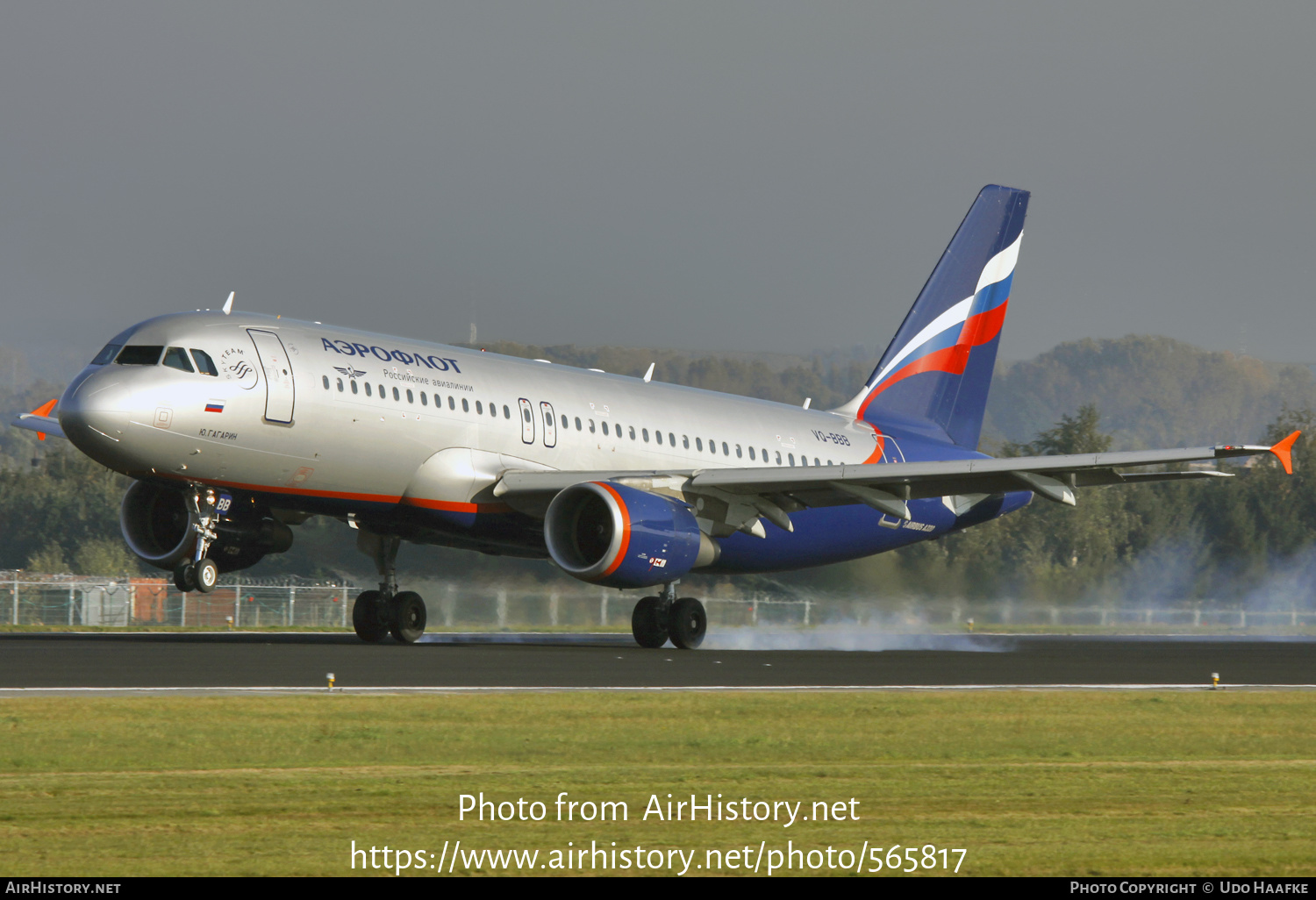 Aircraft Photo of VQ-BBB | Airbus A320-214 | Aeroflot - Russian Airlines | AirHistory.net #565817