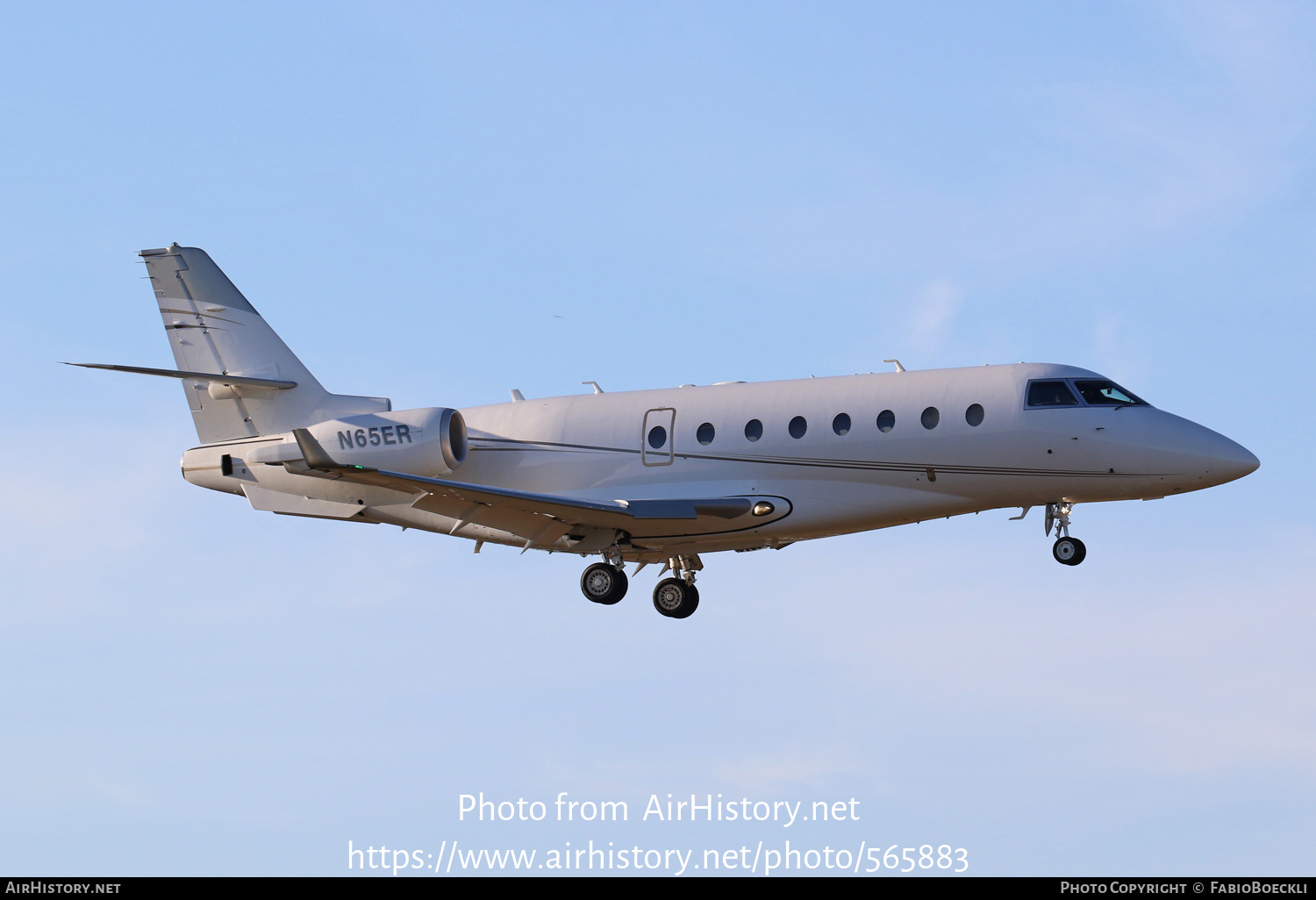 Aircraft Photo of N65ER | Israel Aircraft Industries Gulfstream G200 | AirHistory.net #565883