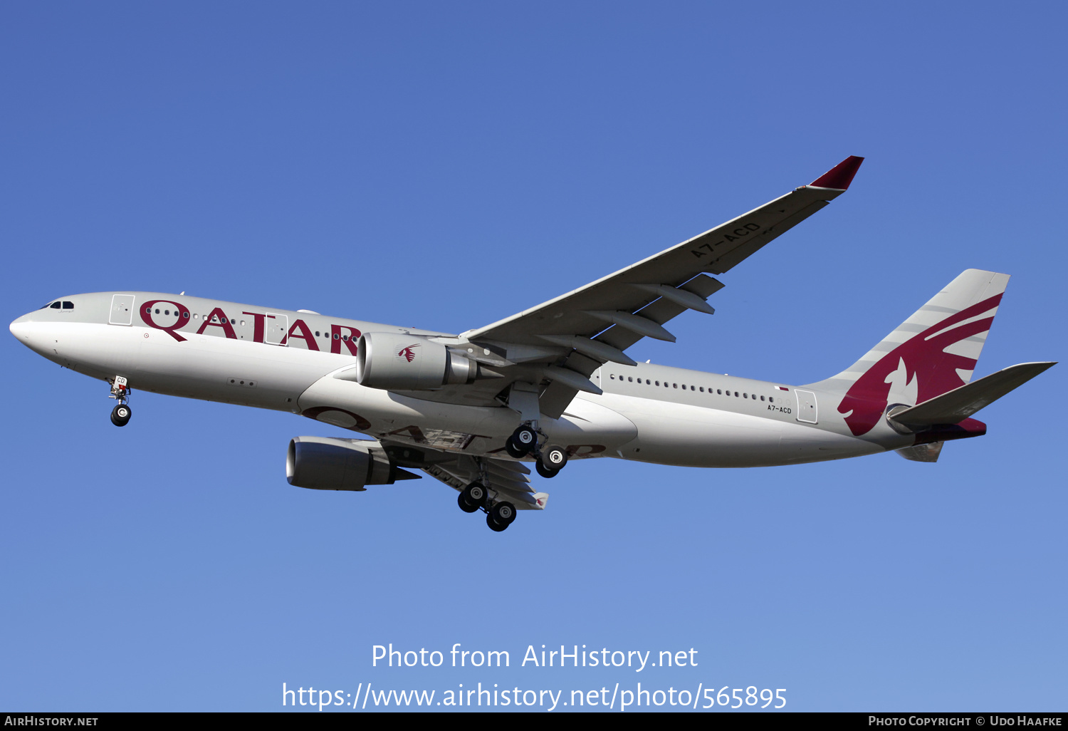 Aircraft Photo of A7-ACD | Airbus A330-203 | Qatar Airways | AirHistory.net #565895