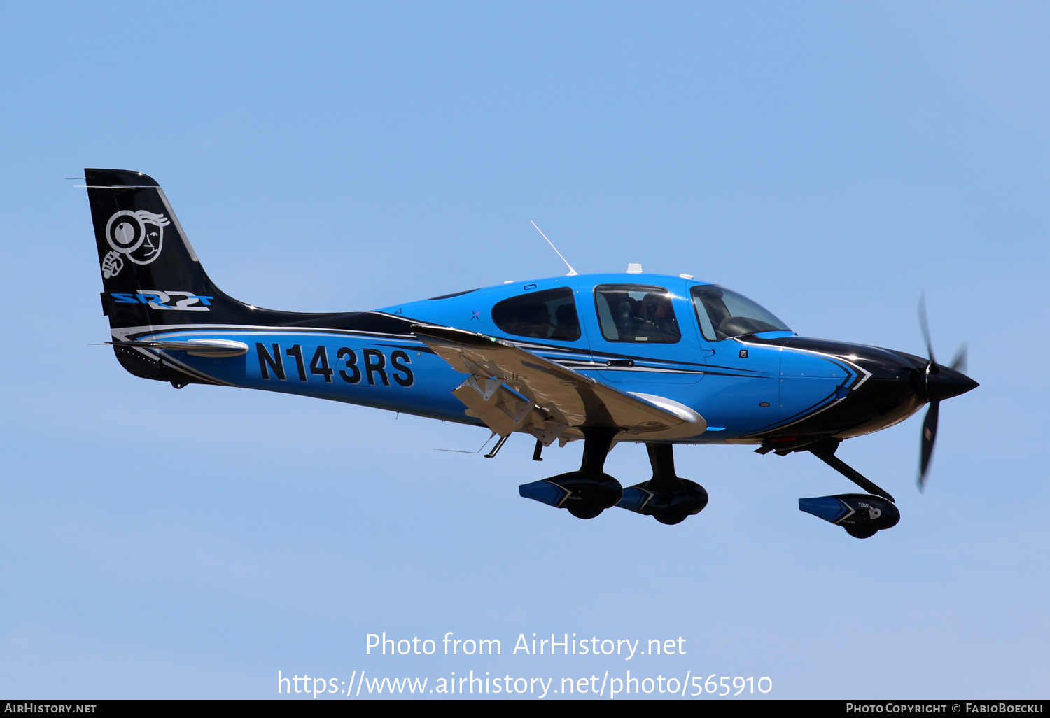 Aircraft Photo of N143RS | Cirrus SR-22T G6-GTS | AirHistory.net #565910