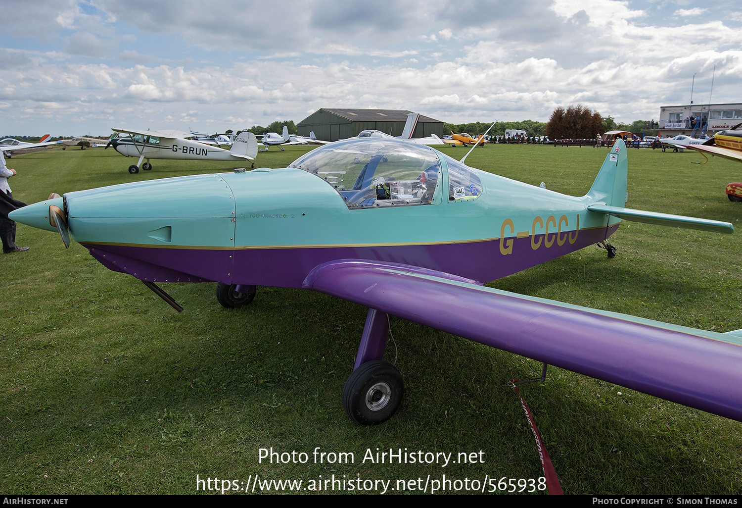 Aircraft Photo of G-CCCJ | Nicollier HN-700 Menestrel II | AirHistory.net #565938