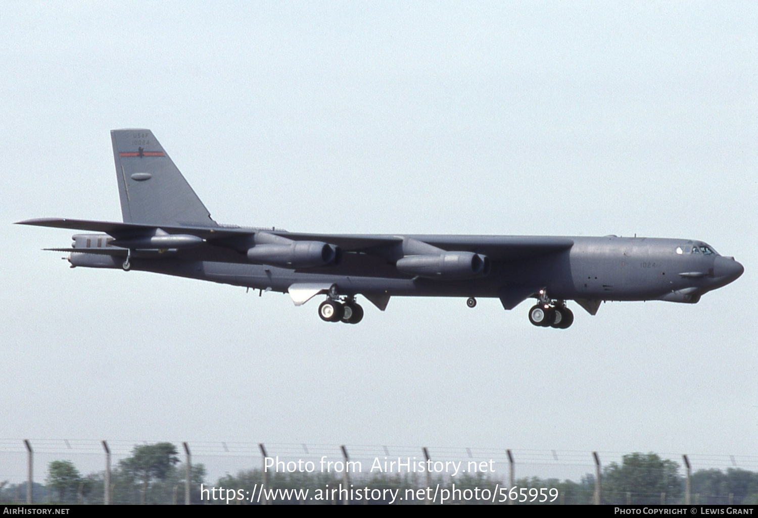 Aircraft Photo Of 61-0024 / 10024 | Boeing B-52H Stratofortress | USA ...