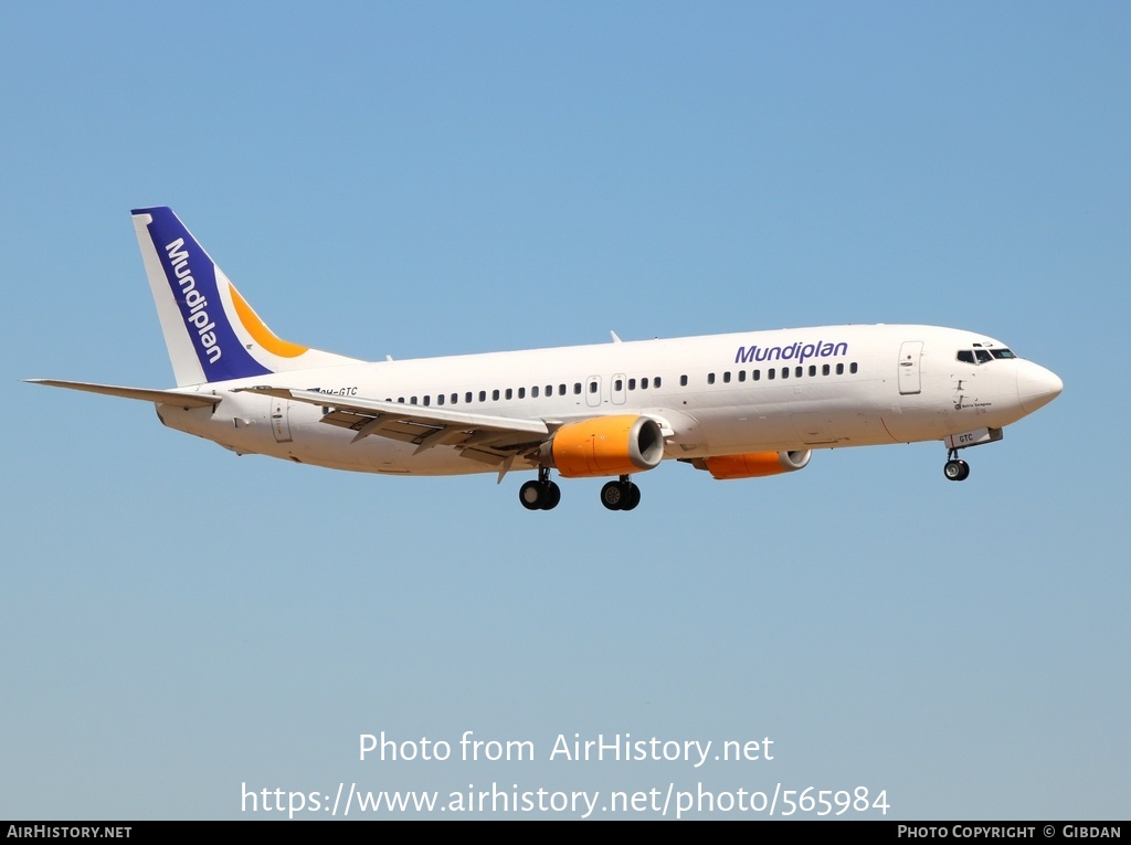 Aircraft Photo of 9H-GTC | Boeing 737-430 | Air Horizont | AirHistory.net #565984