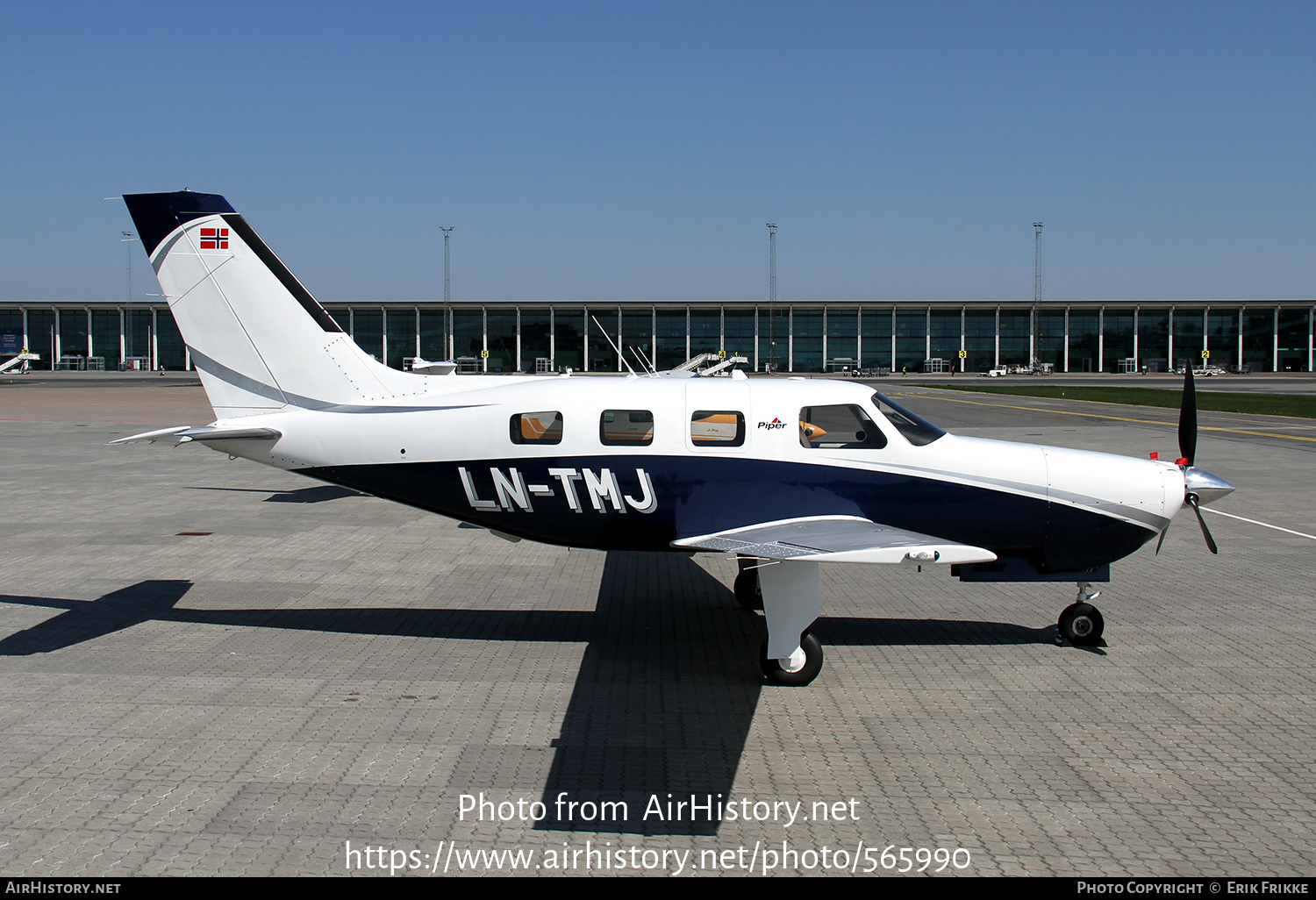 Aircraft Photo of LN-TMJ | Piper PA-46R-350T Malibu Matrix | AirHistory.net #565990