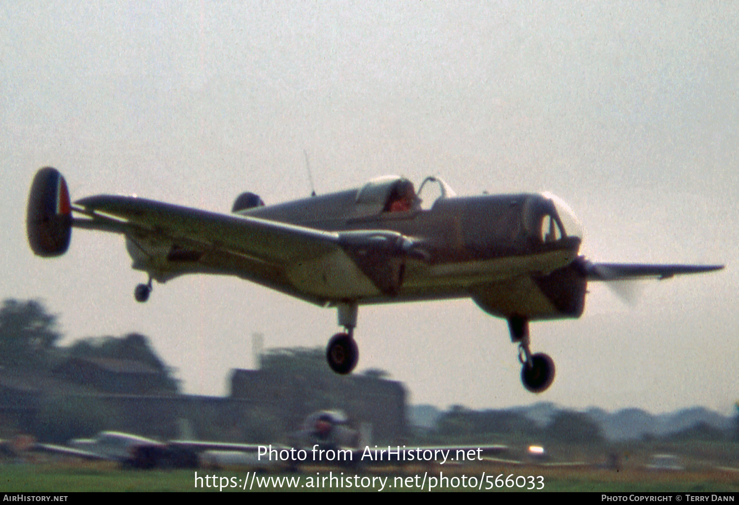 Aircraft Photo of G-AGOS / VZ728 | Reid and Sigrist RS-4 Desford Trainer | UK - Air Force | AirHistory.net #566033