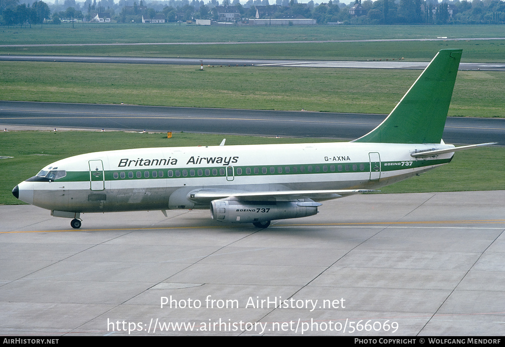 Aircraft Photo of G-AXNA | Boeing 737-204C | Britannia Airways | AirHistory.net #566069