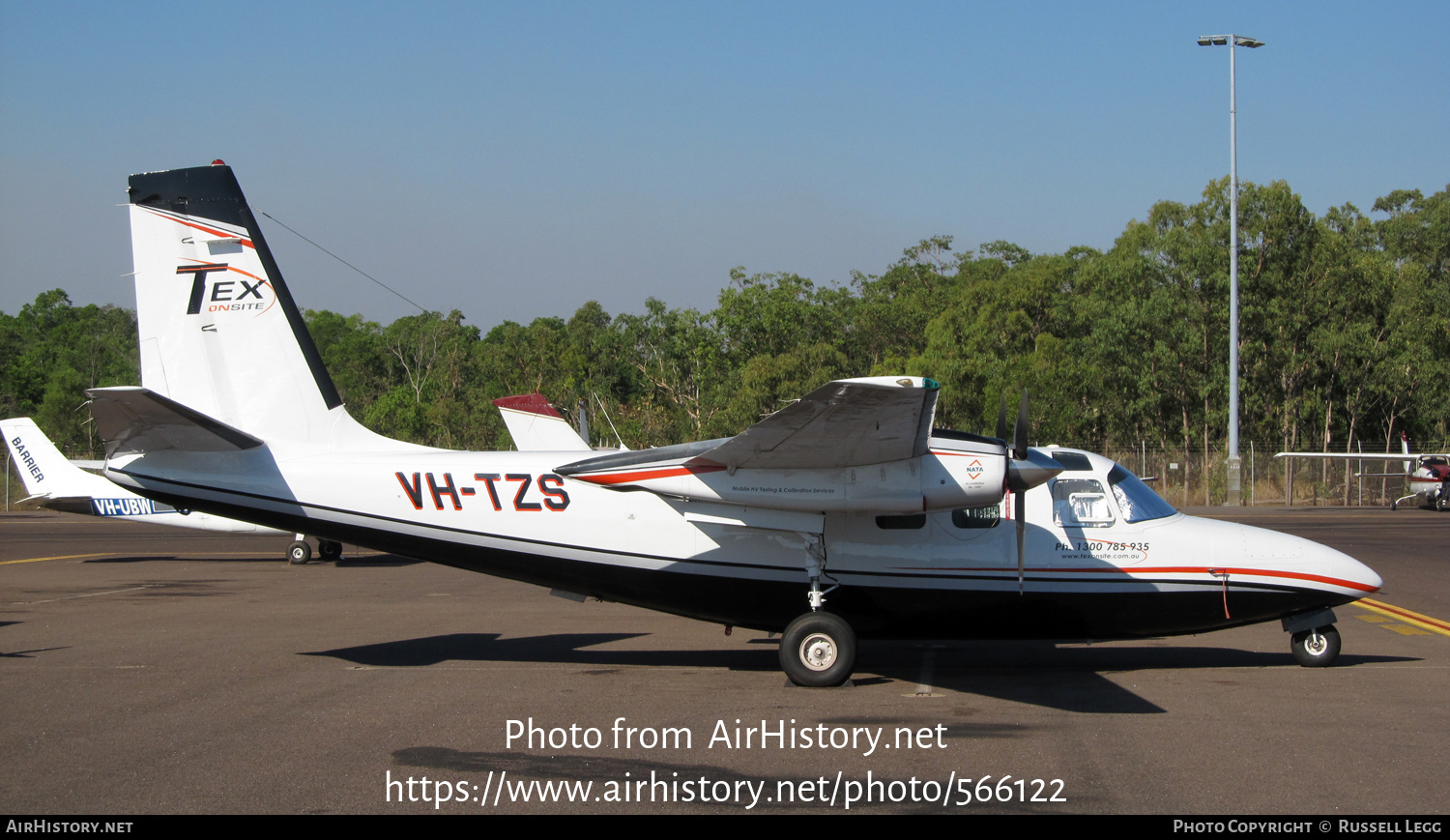 Aircraft Photo of VH-TZS | Rockwell 500S Shrike Commander | Tex Onsite | AirHistory.net #566122