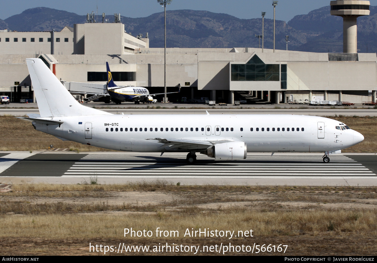 Aircraft Photo of 9H-GTC | Boeing 737-430 | AirHistory.net #566167