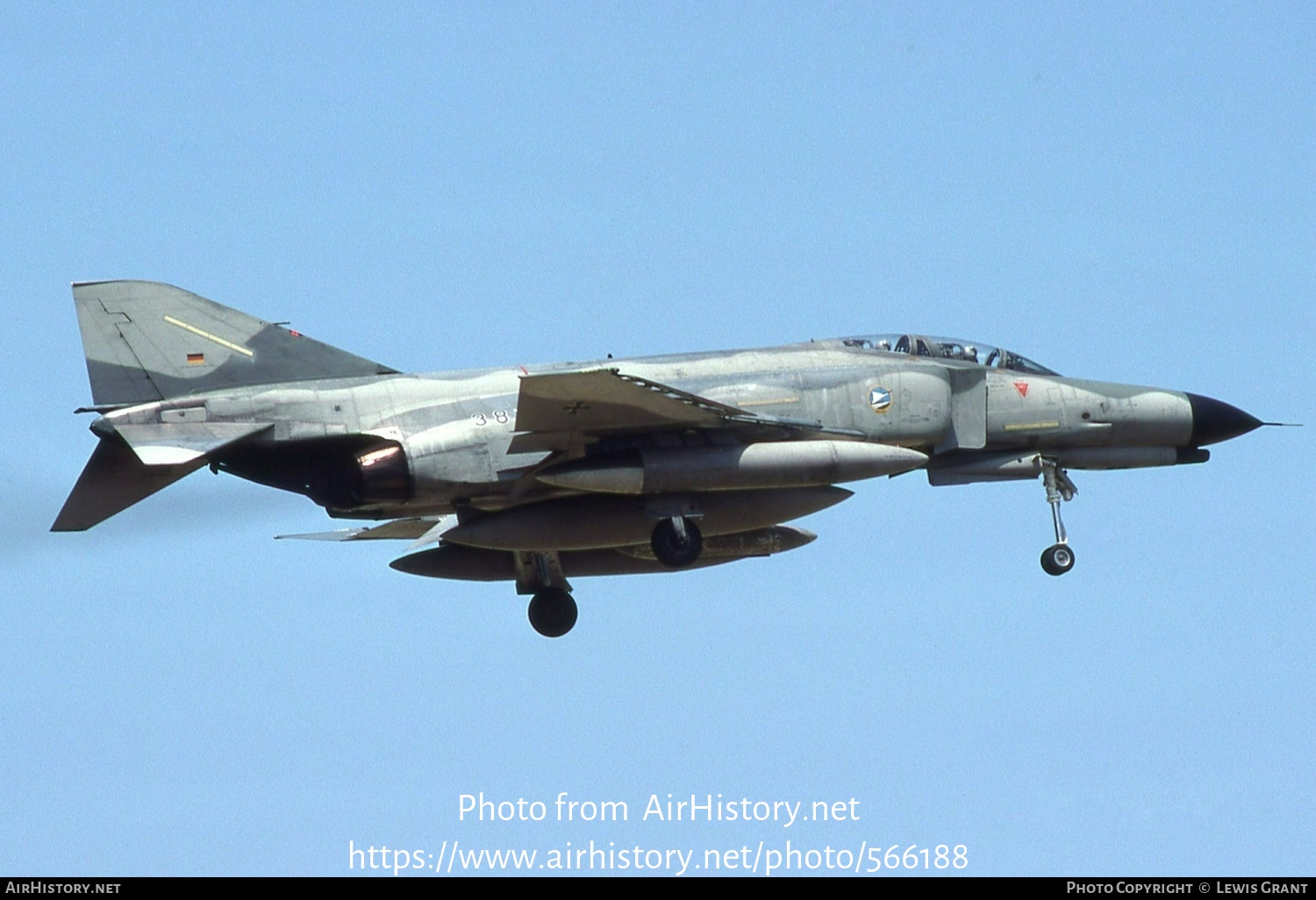 Aircraft Photo of 3808 | McDonnell Douglas F-4F Phantom II | Germany - Air Force | AirHistory.net #566188