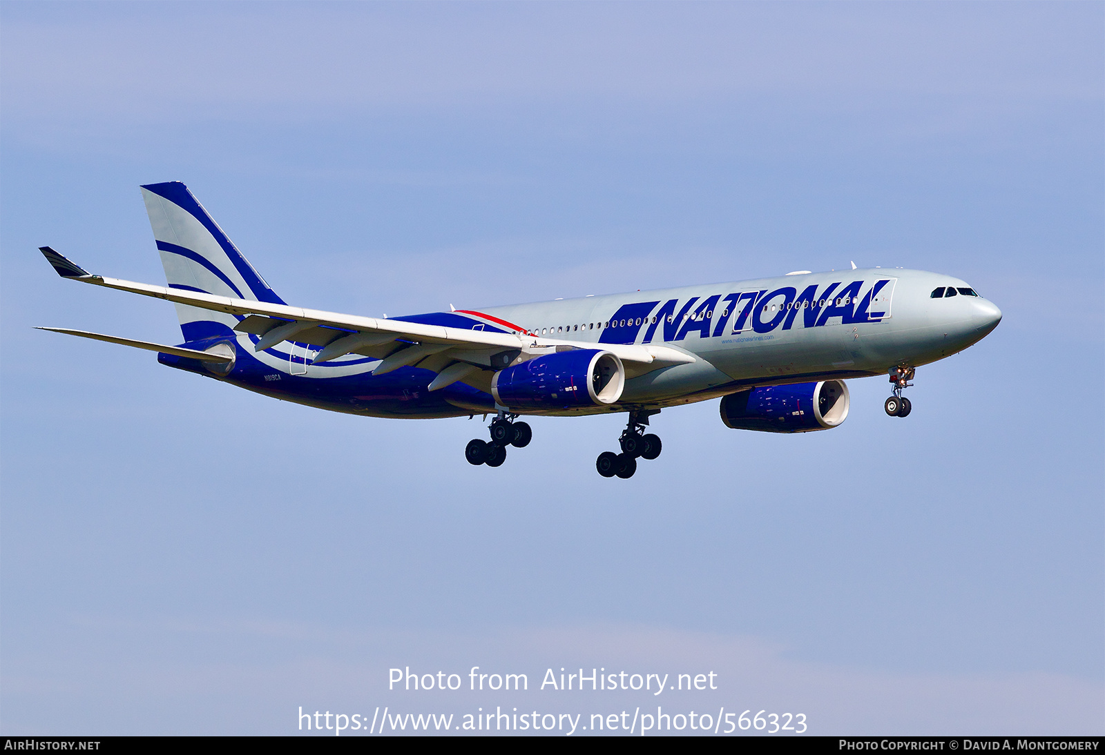 Aircraft Photo of N819CA | Airbus A330-243 | National Airlines | AirHistory.net #566323