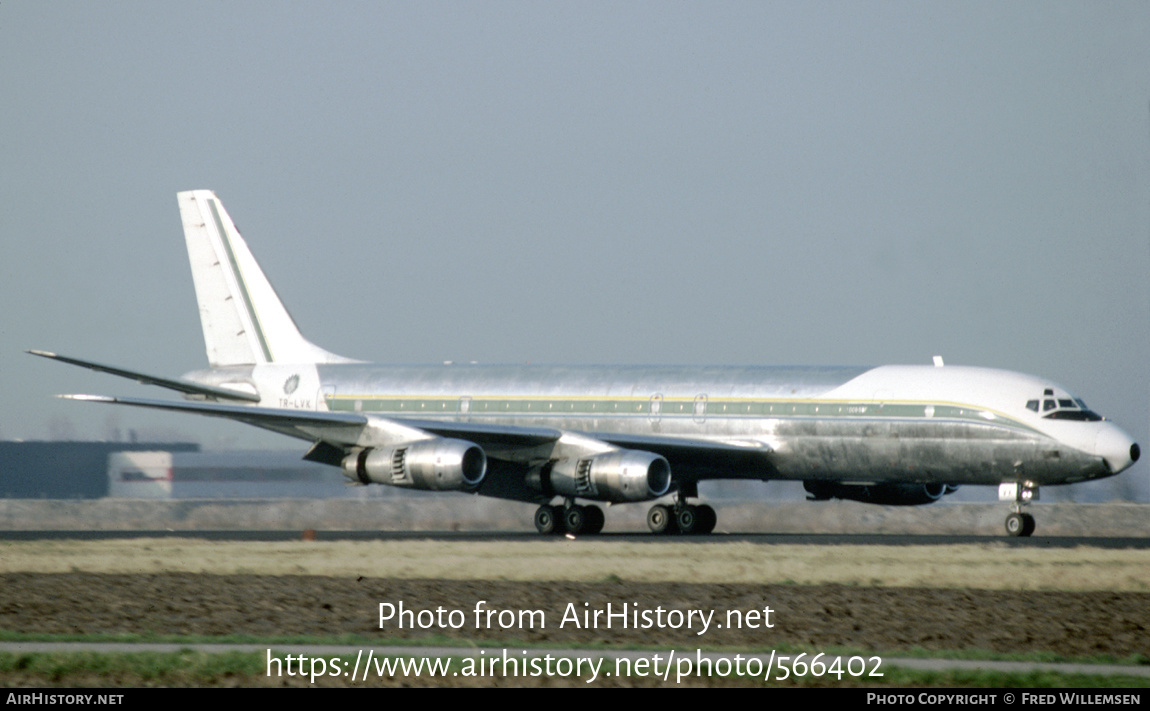 Aircraft Photo of TR-LVK | Douglas DC-8-55(F) | Affretair | AirHistory.net #566402