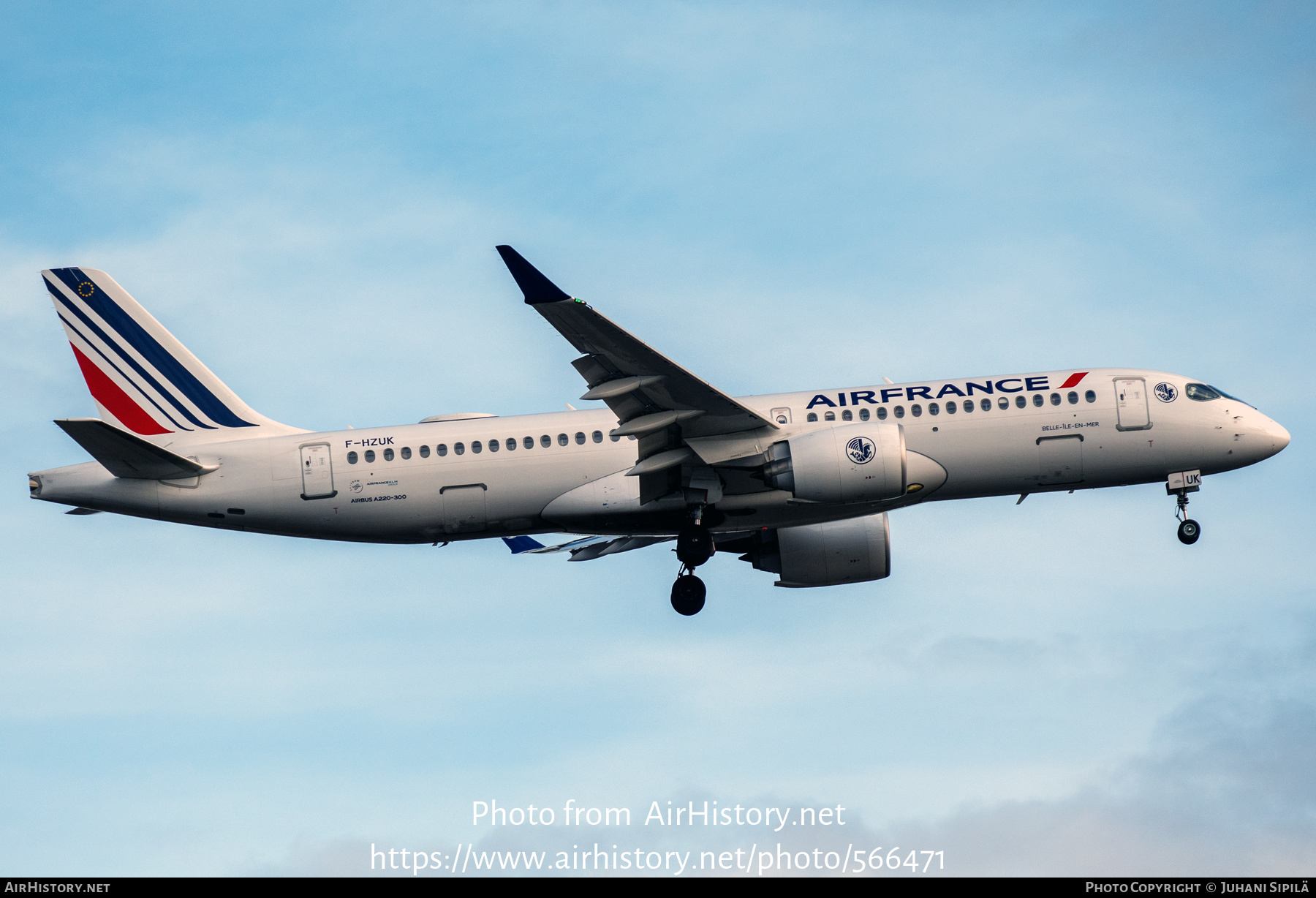 Aircraft Photo of F-HZUK | Airbus A220-371 (BD-500-1A11) | Air France | AirHistory.net #566471