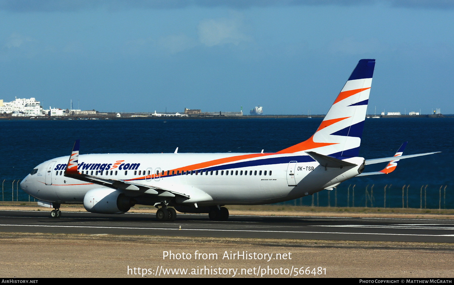 Aircraft Photo of OK-TSR | Boeing 737-82R | Smartwings | AirHistory.net #566481