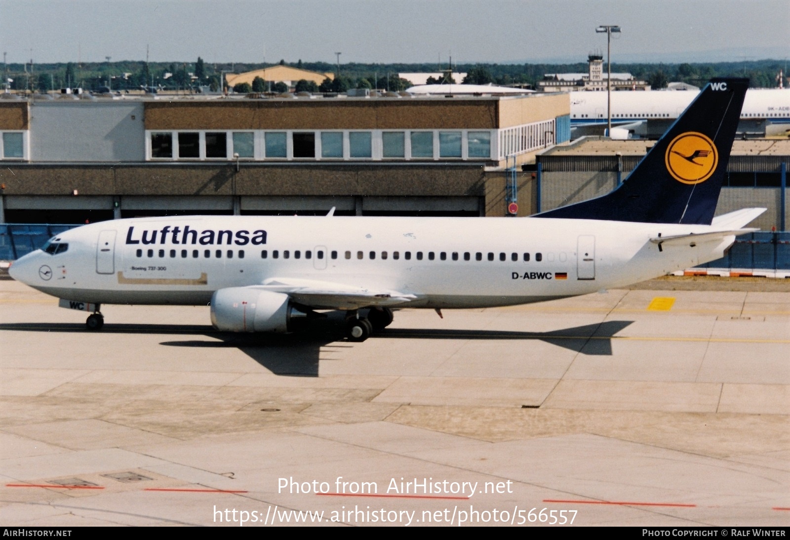 Aircraft Photo of D-ABWC | Boeing 737-330(QC) | Lufthansa | AirHistory.net #566557