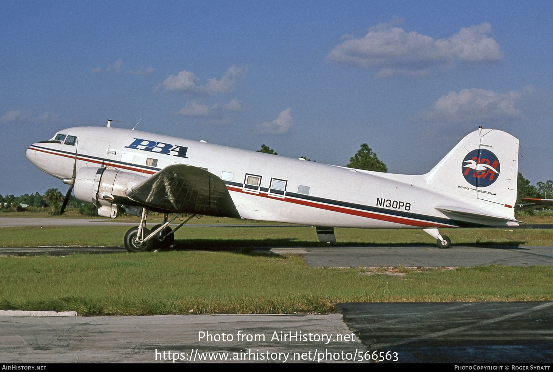 Aircraft Photo of N130PB | Douglas DC-3A | PBA - Provincetown-Boston Airline | AirHistory.net #566563