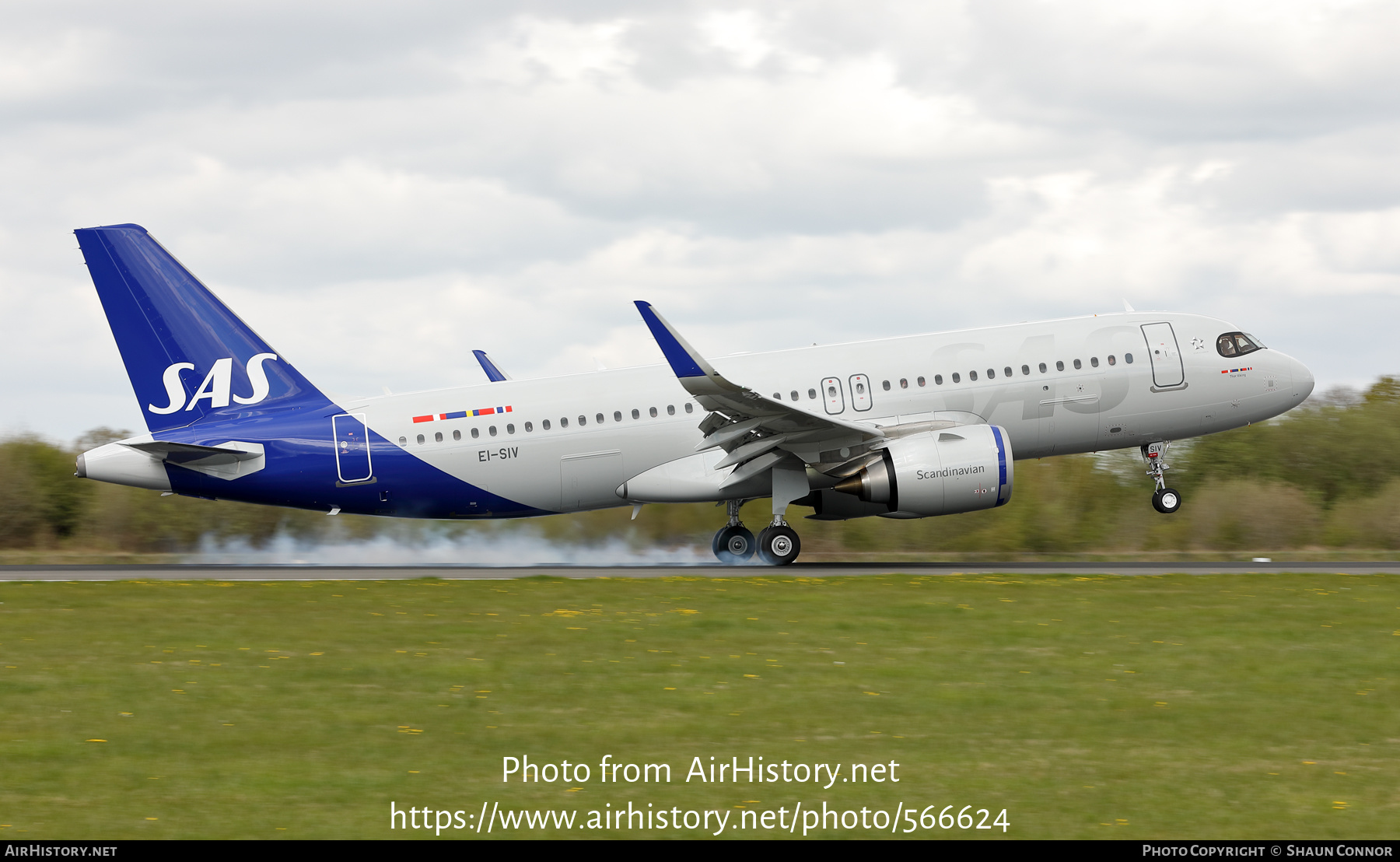 Aircraft Photo of EI-SIV | Airbus A320-251N | Scandinavian Airlines - SAS | AirHistory.net #566624